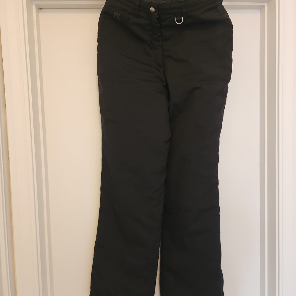 Warm Black Fera Ski Pants